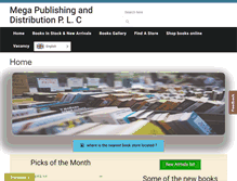 Tablet Screenshot of megabooksplc.com